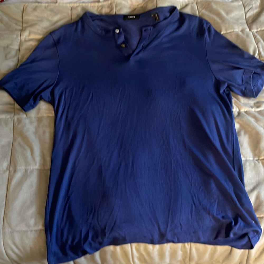 Theory Gaskell Short-Sleeve Henley